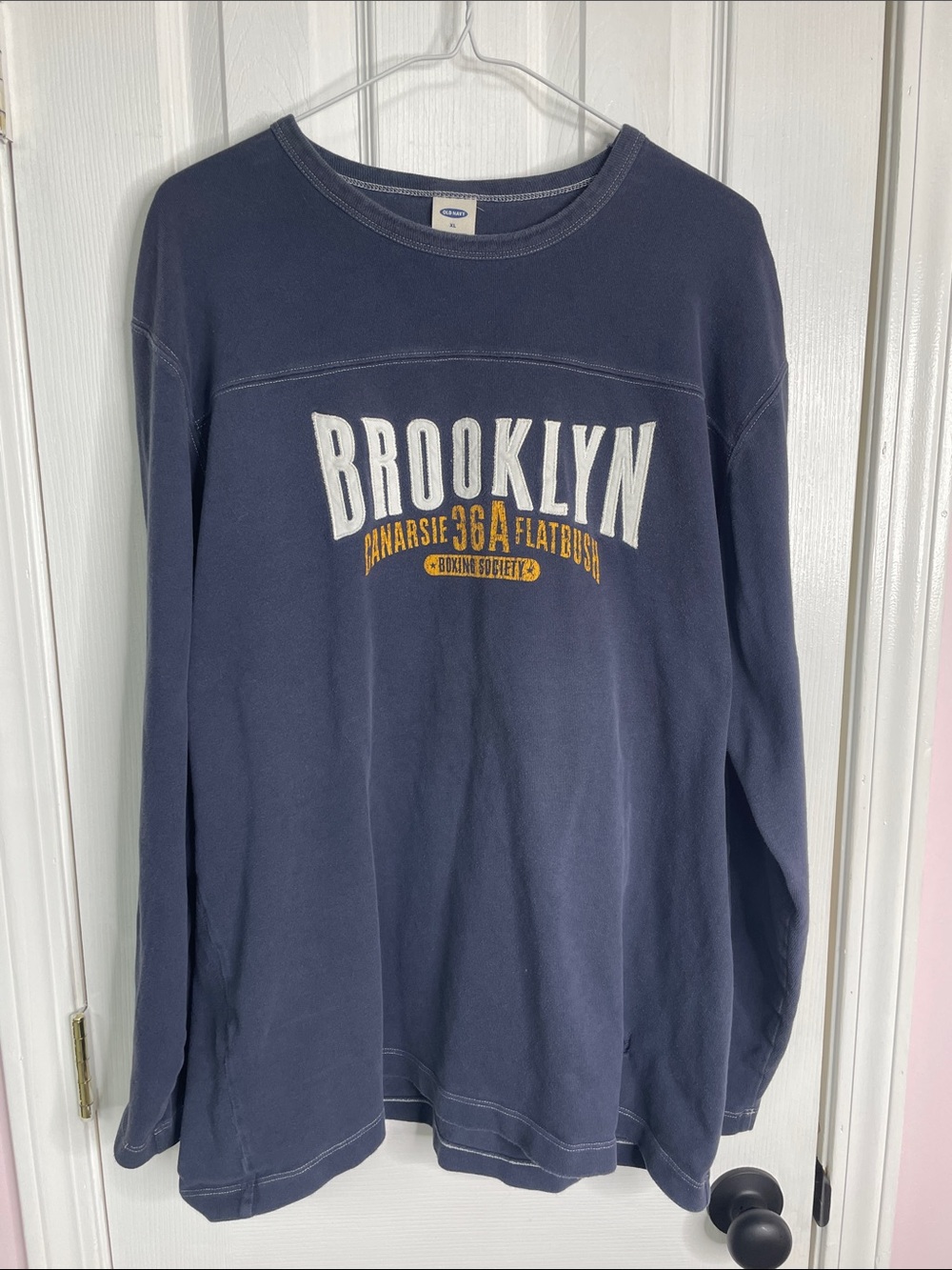 Old Navy Slate Blue Pullover Sweatshirt
